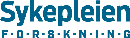 Sykepleien forskning Logo Sykepleien forskning