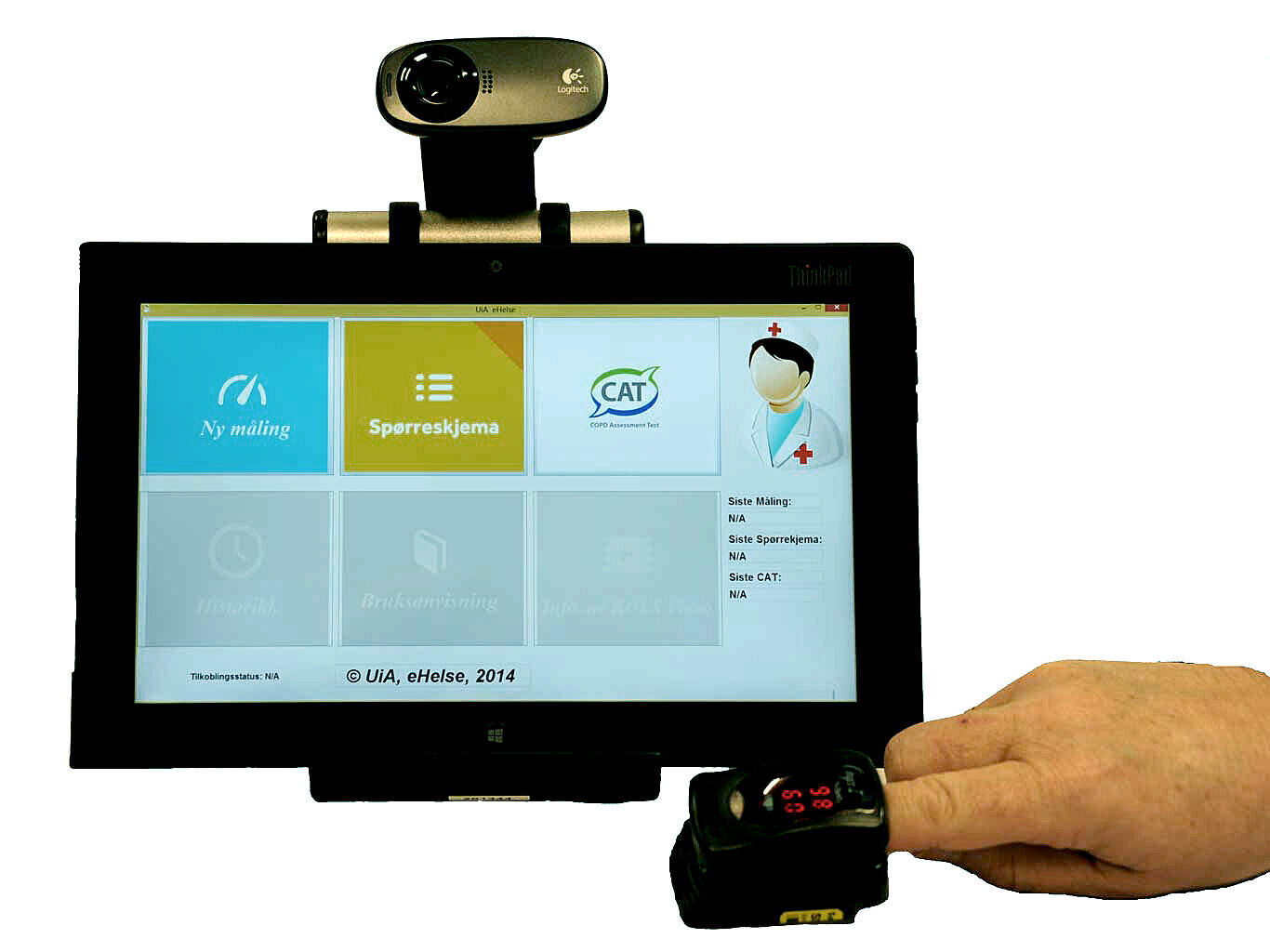 Nettbrett med kamera