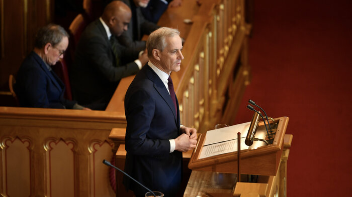 Bilde av statsminister Jonas Gahr Støre
