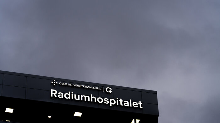 Bildet viser Radiumhospitalet i Oslo. Bildet viser Radiumhospitalet i Oslo.