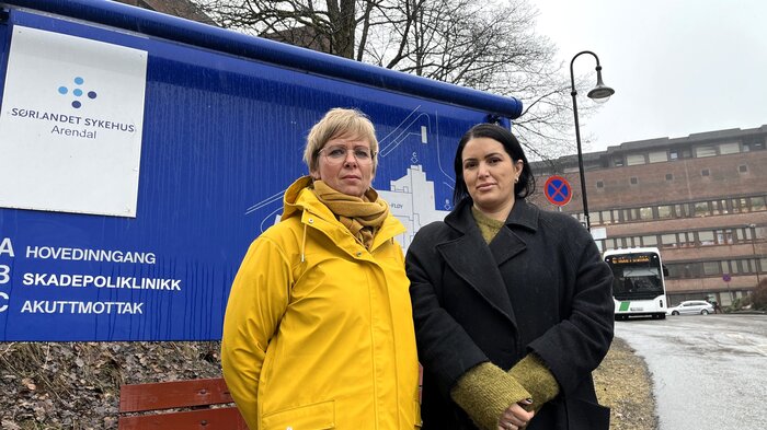 bilde av Det er svært viktig at de ansBilde av Signelill Møklegård Pihl og Kimia Mokri Thun, begge NSF-tillitsvalgte