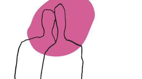 To mennesker som lener seg inntil hverandre To mennesker som lener seg inntil hverandre