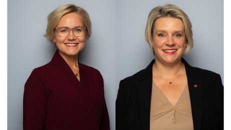 Ingvild Kjerkol og Marte Mjøs Persen Bildet viser Ingvild Kjerkol og Marte Mjøs Persen