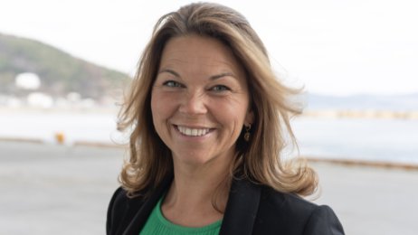 Bildet viser Kaja Flatøy, sykepleier