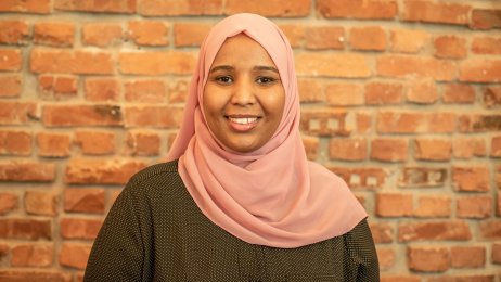 Bildet viser Marian Hussein, nestleder og helsepolitisk talsperson for SV