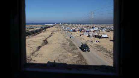 Bildet viser Gaza-stripen