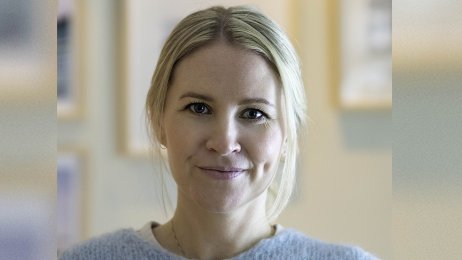 Bildet viser et portrett av Irene Preber