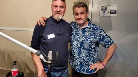 Bildet viser Nils Olav Roaldsøy og Thomas Seltzer.