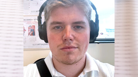 Bildet viser Odin Kuvås Holand