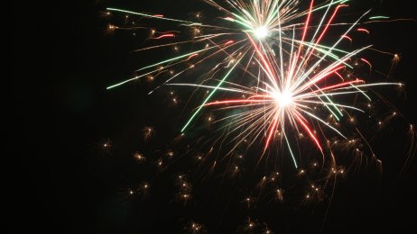 Bilde av fyrverkeri på himmelen Bilde av fyrverkeri på himmelen