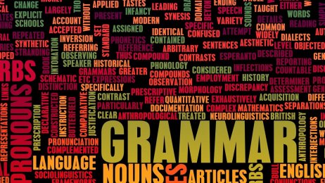 Engelsk ordsky Bildet viser en ordsky av engelske ord