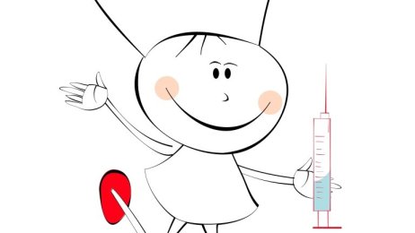 Bildet viser en tegning av en sykepleier