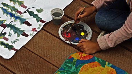 Barn som maler Barn som maler