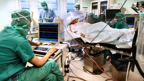 Parkinson-operasjon, Rikshospitalet, OUS
Hjerneoperasjon