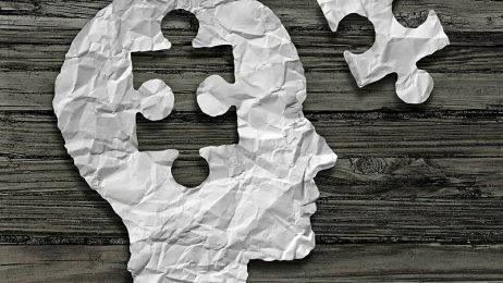 Psykiatri Hodet med puslespill