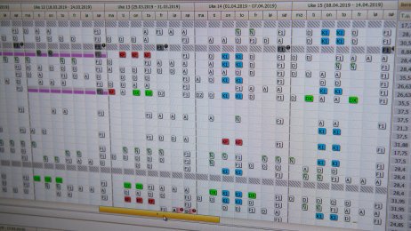 Turnusplan Turnusplan, vaktliste, helsefremmende turnus. Drammen sykehus