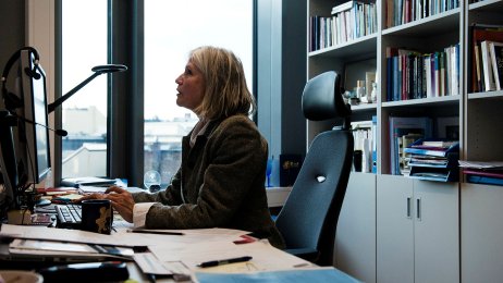 Vibeke Lohne Bildet viser professor Vibeke Lohne ved Oslomet.