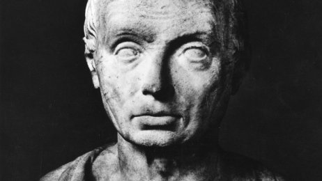 Byste av Immanuel Kant.