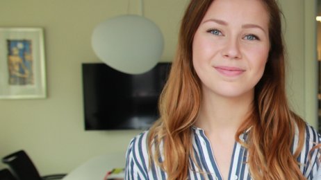 Thea Martine Olsen, NSF Student Bildet viser Thea Martine Olsen