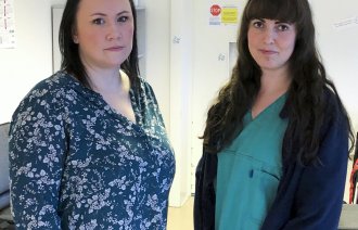 bildet viser Steindal og Paulsen