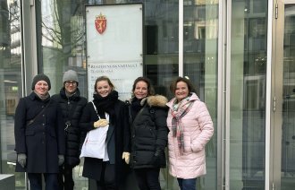 Interessegruppe for barnepalliasjon i møte med HOD