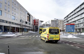 Bilde av St. Olavs hospital i Trondheim