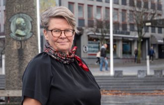 Bilder viser Gro Herheim.