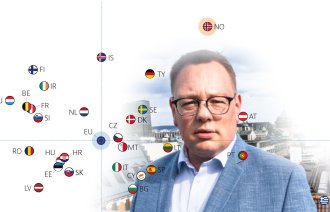 Nestleder Brenden i NSF og OECD-tallene