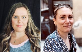 Bildet viser portrett av Lisa Nybrott og Lena Rørvik-Olsen