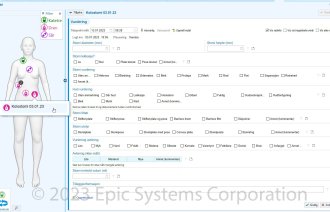 skjermdump av helseplattformen