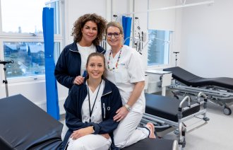 sykepleierne på nye legevakten