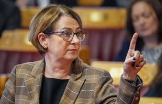 Bildet viser Høyres helsepolitiske talsperson Tone Wilhelmsen Trøen i Stortinget