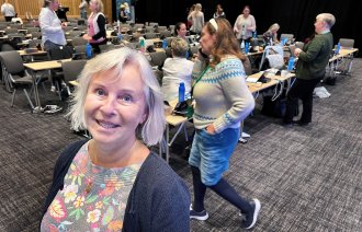 Petrin Eide på landsmøtet 2023