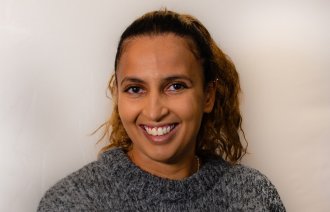 Bildet viser et portrett av Camilla Jenshus Hansen