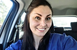 Emma Mathilde Bertelsen, hjemmesykepleier Sarpsborg