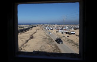 Bildet viser Gaza-stripen