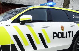 Bildet viser en politibil