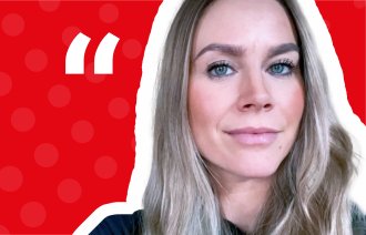 Bildet viser Kristin Sæbø