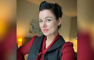 Bildet viser Annette Holm Øyvang