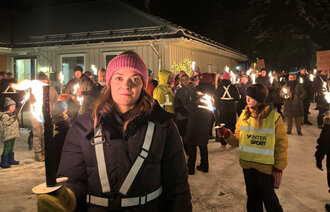 bildet viser Mette Schaer