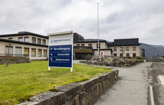 Bildet viser Sørlandet sykehus i Kristiansand