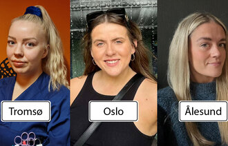 Bilde av Mimmi Marie Johansen, Paula Plepe og Marlene Bjørkavåg