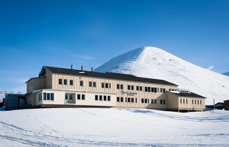 Bildet er tatt fra Svalbard