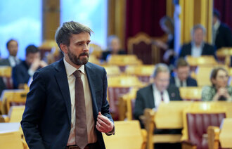 Bilde av helseminister Jan Christian Vestre