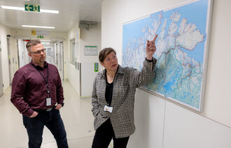 Fra Kirkenes sykehus