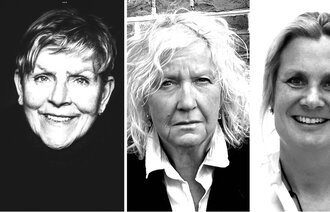 Bildet viser tre portretter av innleggsforfatterne