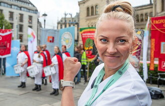 Bildet viser Lill Sverresdatter Larsen, NSF.