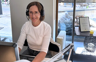 Bilde viser kreftsykepleier Benedikte Sætreng Eriksen