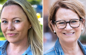 Bilde viser innleggsforfatterne Hilde Helland og Tone W. Trøen