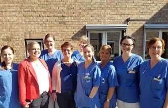 Sykepleiere ved Øvsttunheimen sykehjem